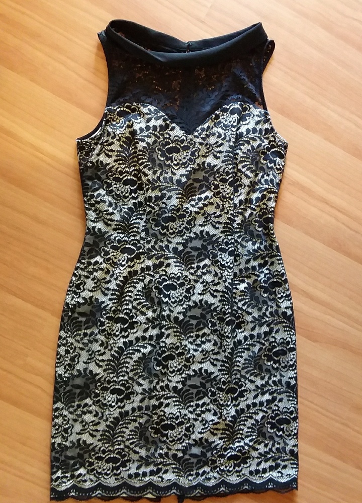 Ivanka Trump Black White Sleeveless Dress 10